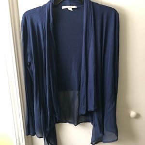 Navy classy cardigan